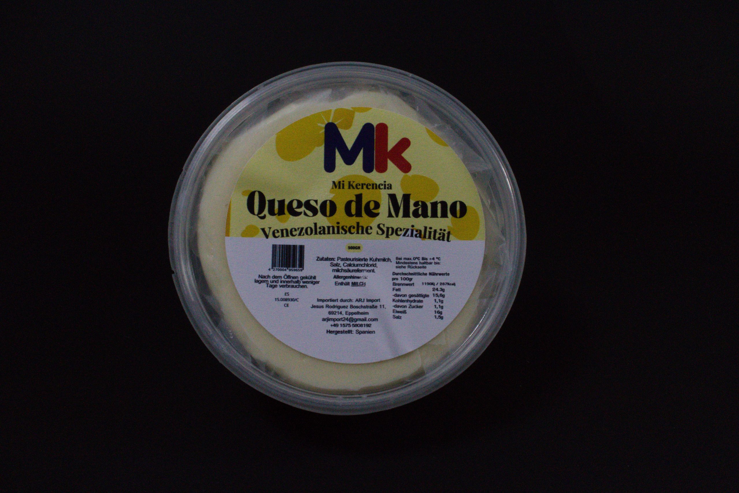 Queso De mano 500gr