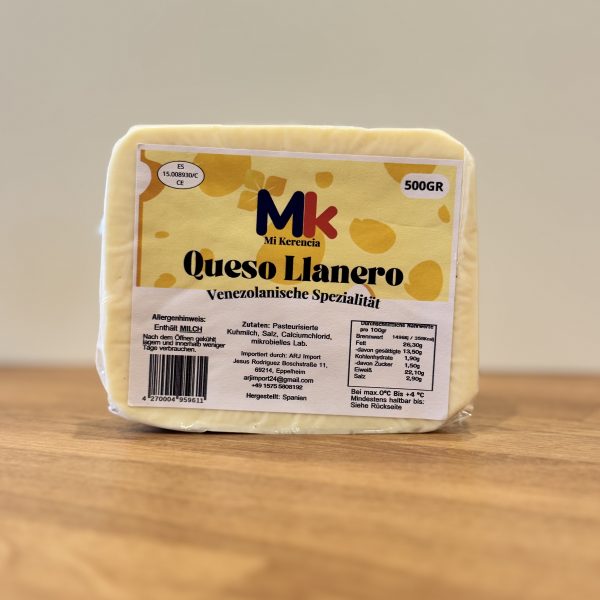 Queso Llanero 500gr
